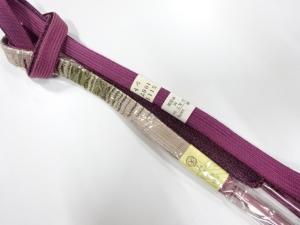 未使用品　正絹　手組帯締め